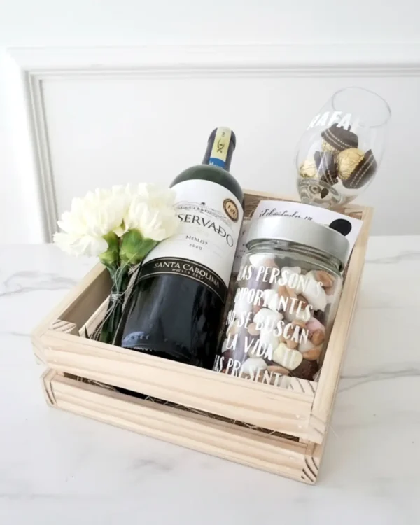 Gift Box Vino celabración