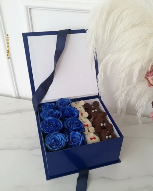 Box – Blue & Ositos de Fresas