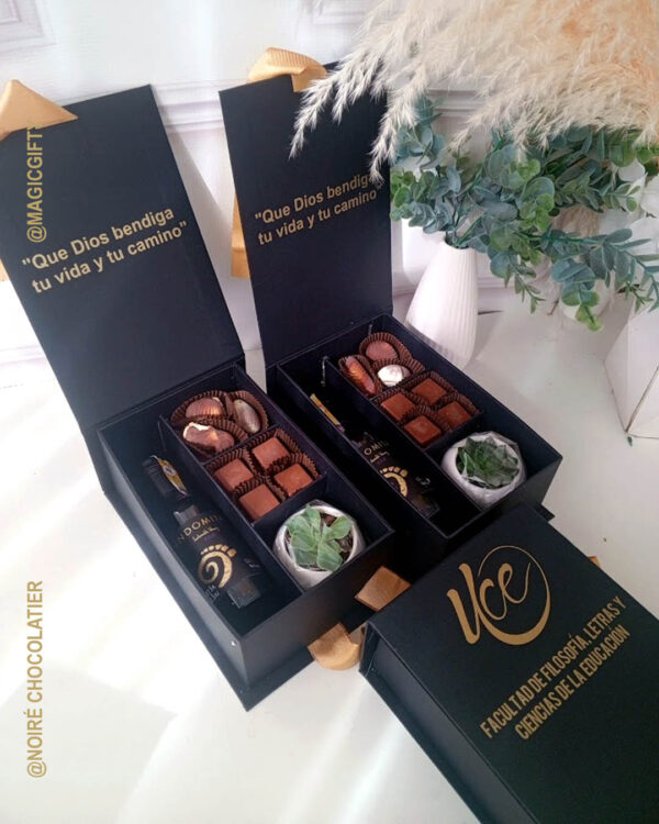 regalo sustentación de tesis con vino y chocolates Quito