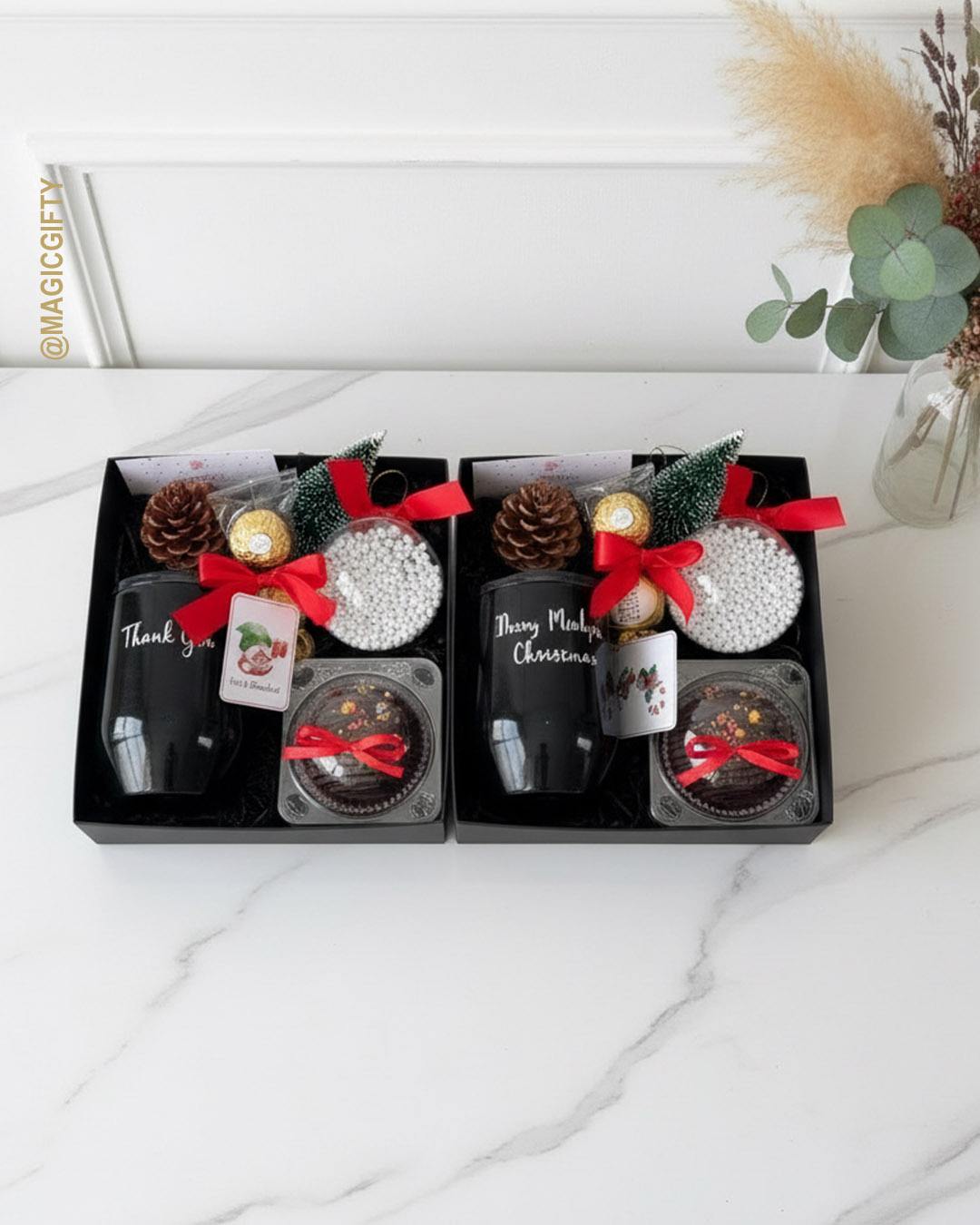 Dúo gift box navideño con tumbler