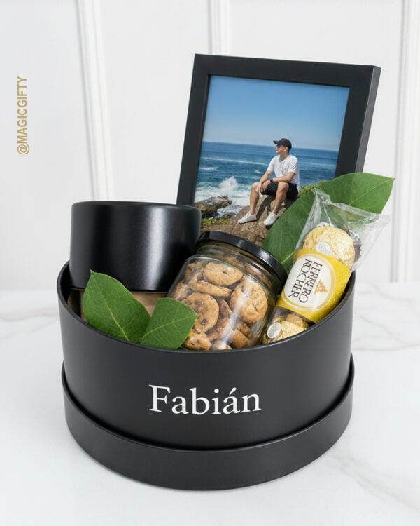 Gift box personalizado con foto y taza